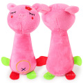 Chew Cartoon Animals Plush Dog Toy con sonido